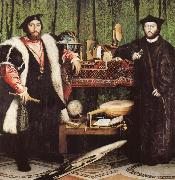 HOLBEIN, Hans the Younger The French Ambassadors Spain oil painting artist